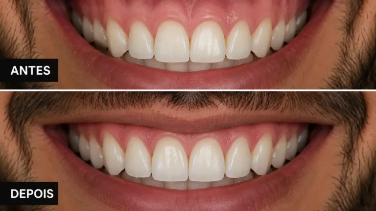 gengivoplastia masculina antes e depois