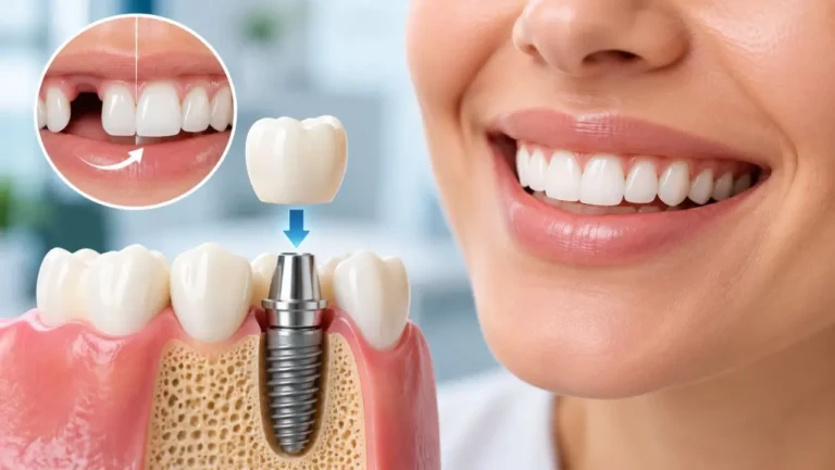 paciente sorrindo após o processo total dos seus implantes de carga imediata feito em Camaçari
